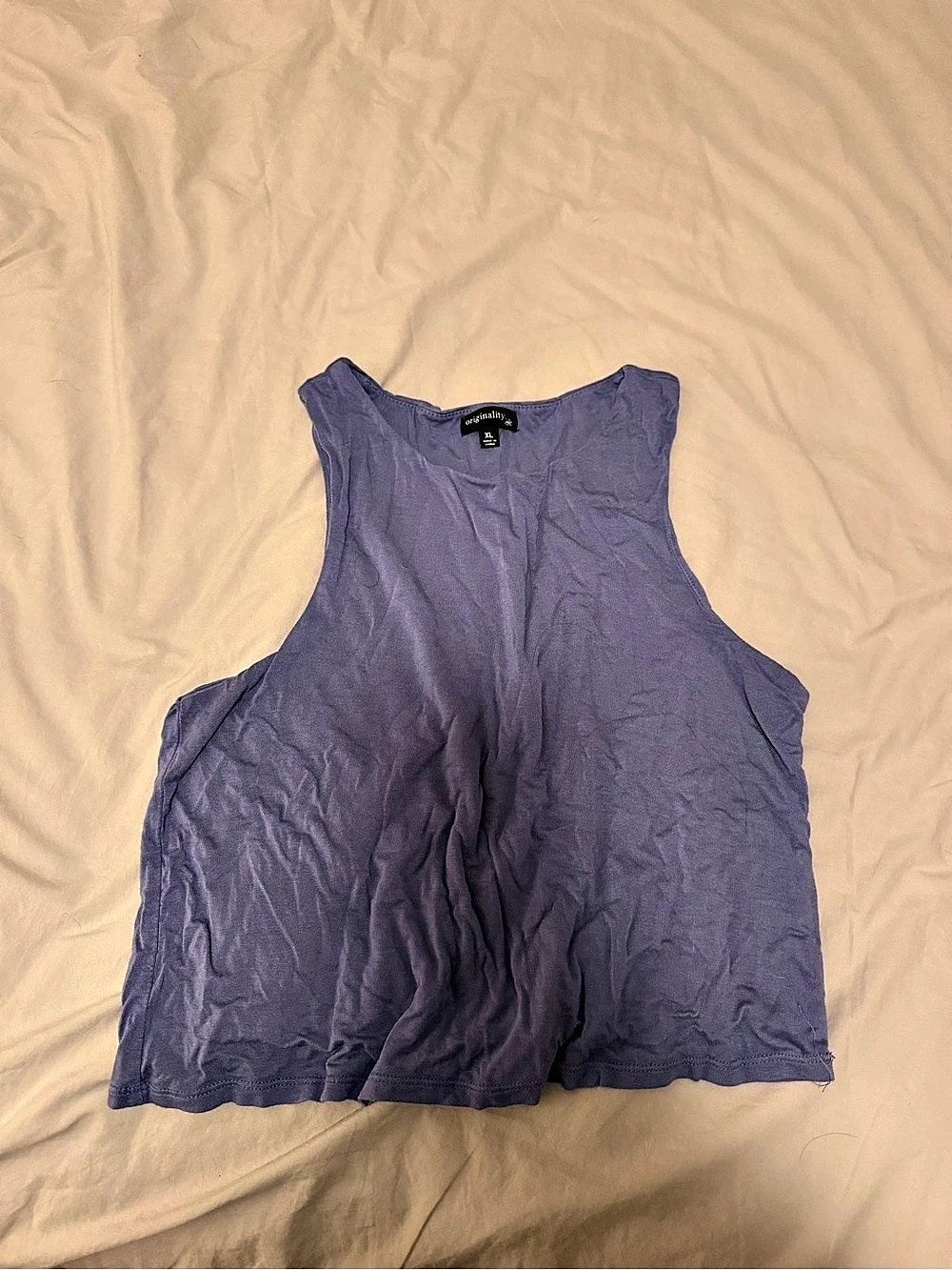 originality Purple Tank Top Size XL Like New